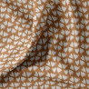 Printed Cotton ZIGGY Caramel / Skin